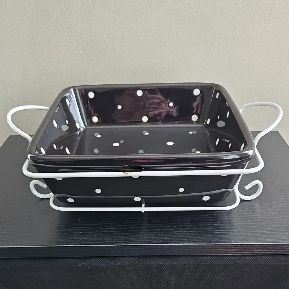 NWOT Temp-Tations Ovenware and Rack
